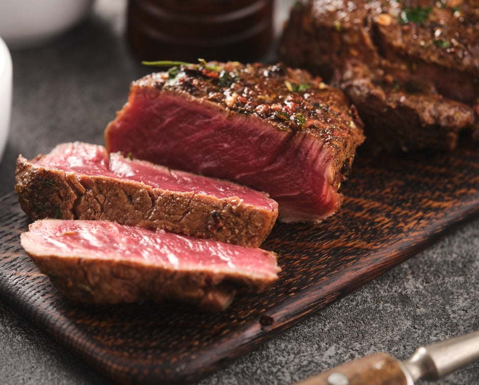 DRY AGED GRASS FED STEAKS
