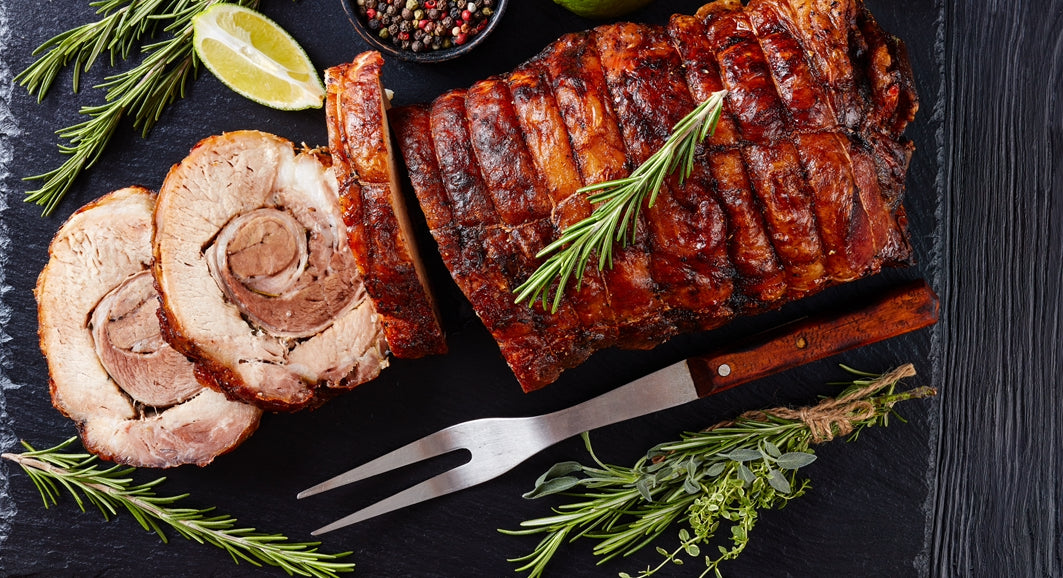 Boneless Rolled Pork Belly- Stuffed