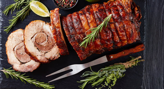 Boneless Rolled Pork Belly- Stuffed
